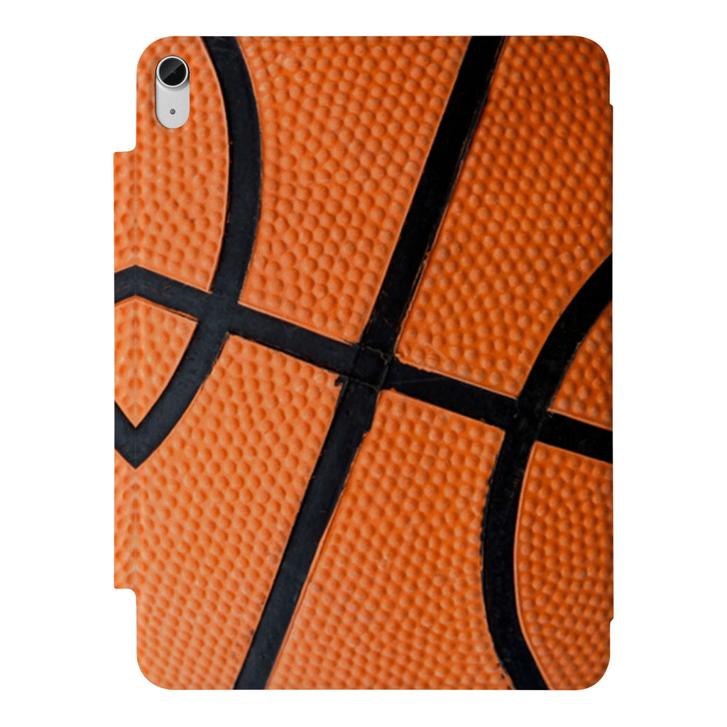 the VistaCase Personalized iPad Slim Fit Case with Sport design,  Crafted with a durable fabric exterior and a soft interior lining.