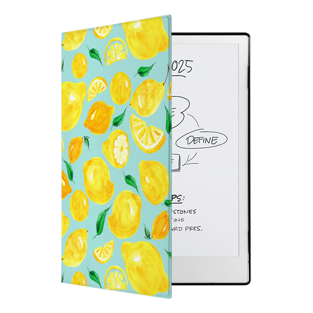 swap - The Personalized VistaCase reMarkable Pen Holder Case is adorned with a vibrant and intricately detailed Fruit design