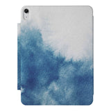 the VistaCase Personalized iPad Slim Fit Case with Abstract Ink Painting design,  Crafted with a durable fabric exterior and a soft interior lining.
