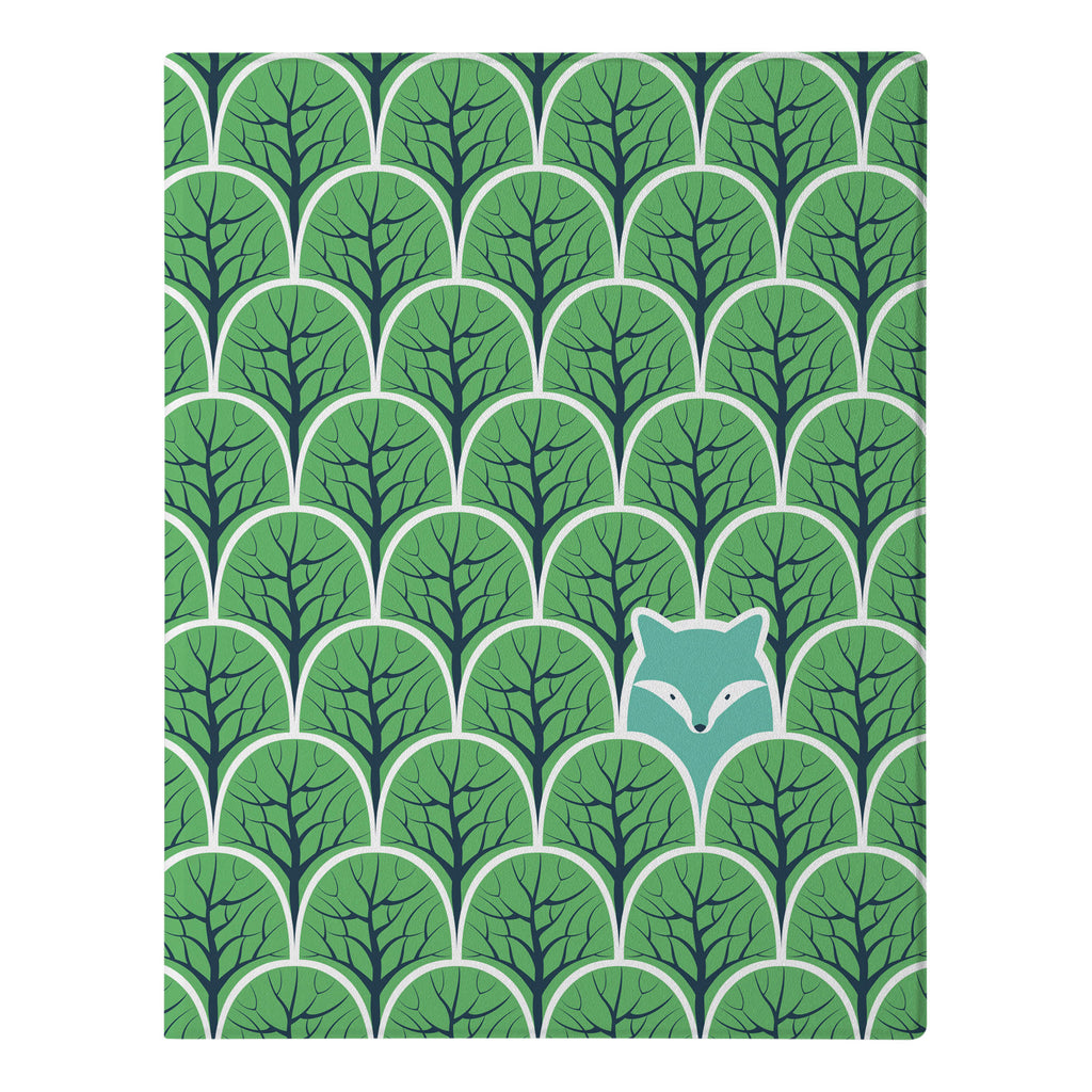 The Personalized VistaCase reMarkable Pen Holder Case is adorned with a vibrant and intricately detailed Fox Fun design