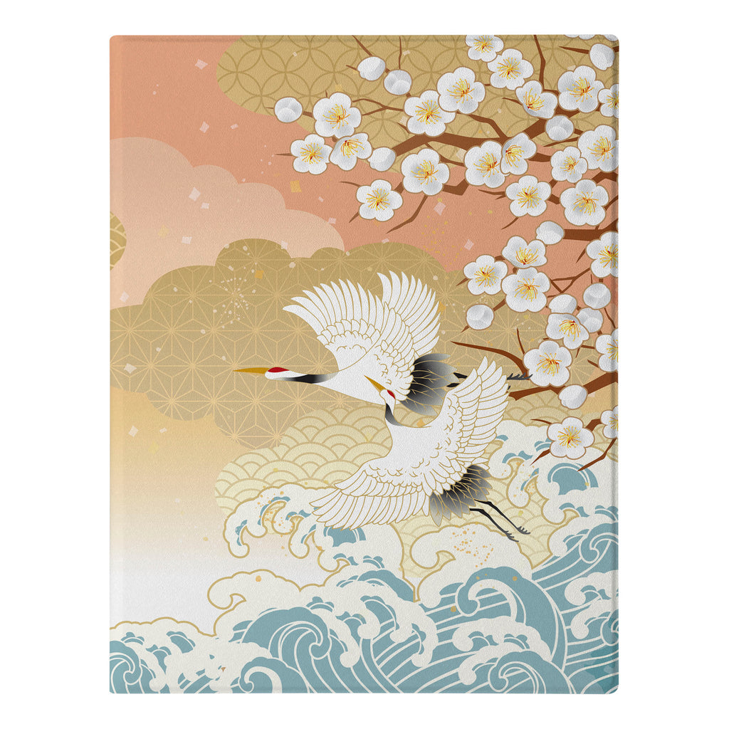 The Personalized VistaCase reMarkable Pen Holder Case is adorned with a vibrant and intricately detailed Japanese Pattern design