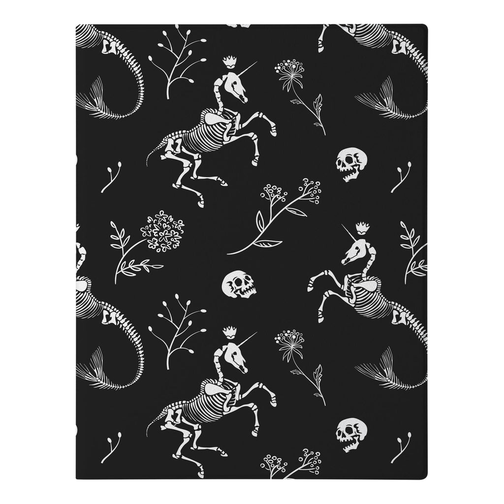 The Personalized VistaCase reMarkable Pen Holder Case is adorned with a vibrant and intricately detailed Animal Skeleton design