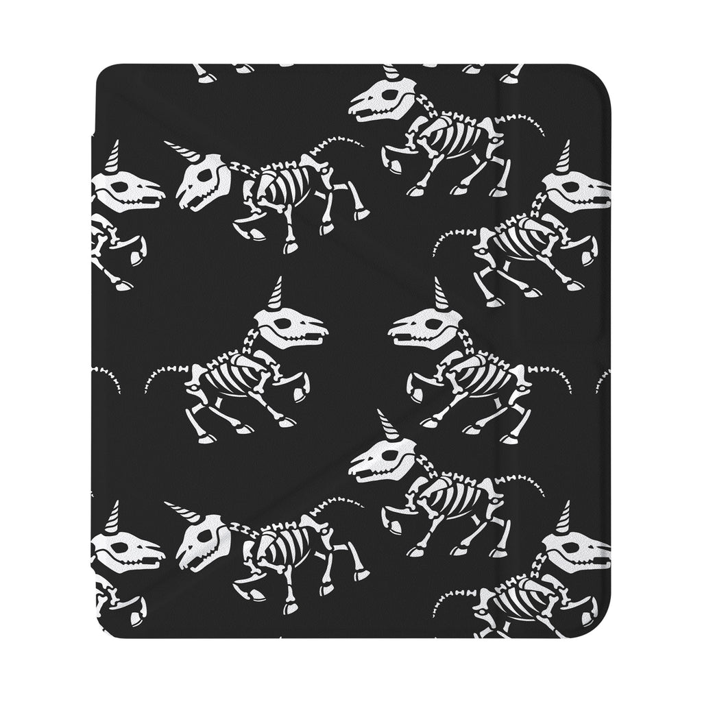 front view of personalized Kobo case with Animal Skeleton design