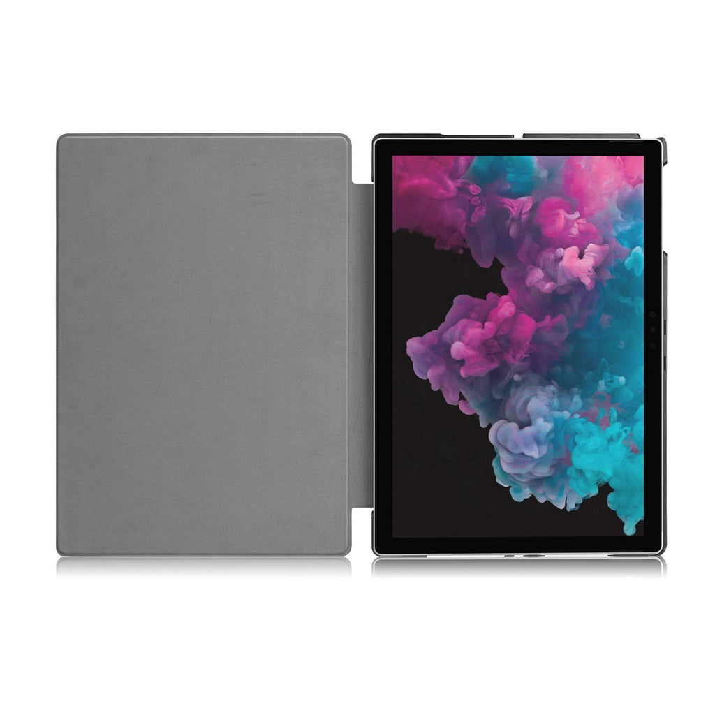 The open side of Personalized Microsoft Surface Pro and Go Case with Nature Wonder design