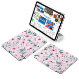 the VistaCase Personalized iPad Slim Fit Case with Flat Flower 2 design,  Made to order, you can personalize it further by adding a monogram or your signature to the design, making it the perfect personalized gift.
