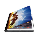 Auto wake and sleep function of the personalized iPad folio case with Horse design