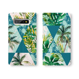 Personalized Samsung Galaxy Wallet Case with GeometricFlower desig marries a wallet with an Samsung case, combining two of your must-have items into one brilliant design Wallet Case.