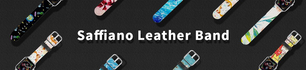 Saffiano Leather Band