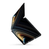 personalized iPad case with pencil holder and Universe design