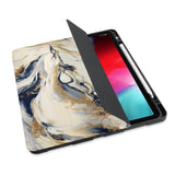 personalized iPad case with pencil holder and Horses design - swap