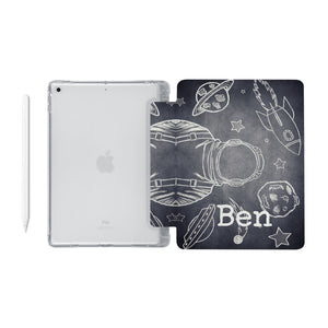 iPad SeeThru Case - Astronaut Space