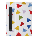 The Personalized VistaCase reMarkable Pen Holder Case with Geometry Pattern design features a built-in Marker pen holder,