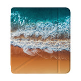 front view of personalized Kobo case with Sea Waves design