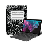 the Hero Image of Personalized Microsoft Surface Pro and Go Case with Composite Book design