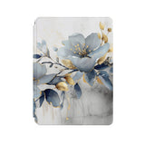 the front side of Personalized Microsoft Surface Pro and Go Case with Artistic Flower design