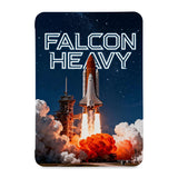 the front view of Personalized Samsung Galaxy Tab Case with Elon Musk SpaceX design