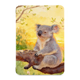 the front view of Personalized Samsung Galaxy Tab Case with Australia Wild Animal design