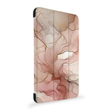 the side view of Personalized Samsung Galaxy Tab Case with Marble design