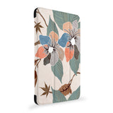 the side view of Personalized Samsung Galaxy Tab Case with Artistic Flower design