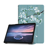 Personalized Samsung Galaxy Tab Case with Birds design provides screen protection during transit