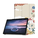 Personalized Samsung Galaxy Tab Case with Japanese Pattern design provides screen protection during transit