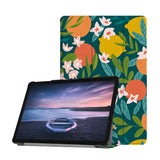 Personalized Samsung Galaxy Tab Case with Fruits design provides screen protection during transit