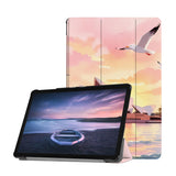 Personalized Samsung Galaxy Tab Case with Australia Oil Painting design provides screen protection during transit
