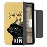 Elevate your iPad experience with the VistaCase Personalized iPad Slim Fit Case. Featuring an exquisitely detailed Dog Fun design