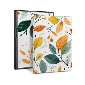 Vista Case reMarkable Folio case with Leaves Design perfect fit for easy and comfortable use. Durable & solid frame protecting the reMarkable 2 from drop and bump.