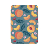 front view of personalized kindle paperwhite case with Fruits design