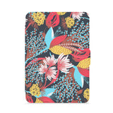 front view of personalized kindle paperwhite case with Autumn Leaves design