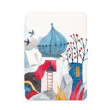 front view of personalized kindle paperwhite case with Fairy Tale design