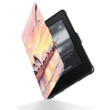 Reinforced rubber bumpers on the corners to protect your Kindle Paperwhite kindle case with Australia Oil Painting design