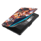 kindle foilo case with Sushi Cats design, Magnetic attachment ensures cover is securely closed