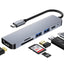 Type-C USB 3.0 Hub with 4K HDMI and Card Reader