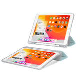 iPad SeeThru Casd with Cat Kitty Design Rugged, reinforced cover converts to multi-angle typing/viewing stand