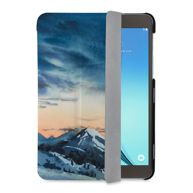 auto on off function of Personalized Samsung Galaxy Tab Case with Landscape design - swap