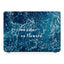 Macbook Case - Positive Quote - No Rain No Flowers