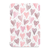 the front view of Personalized Samsung Galaxy Tab Case with Love design