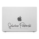 MacBook Case - Signature with Occupation 59