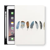 frontview of personalized iPad folio case with 2 design