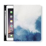 frontview of personalized iPad folio case with 1 design