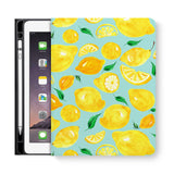 frontview of personalized iPad folio case with 1 design