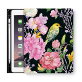 frontview of personalized iPad folio case with 4 design