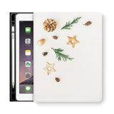 frontview of personalized iPad folio case with 4 design