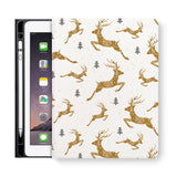 frontview of personalized iPad folio case with 1 design