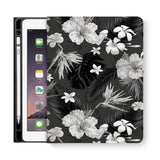 frontview of personalized iPad folio case with 7 design