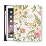 frontview of personalized iPad folio case with 6 design