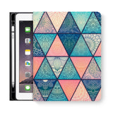 frontview of personalized iPad folio case with 1 design