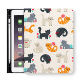 frontview of personalized iPad folio case with 5 design